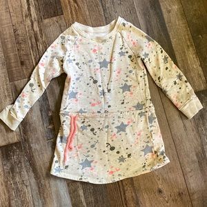 🎉 2/$25 C&C California Sweatshirt Dress star size 7 small